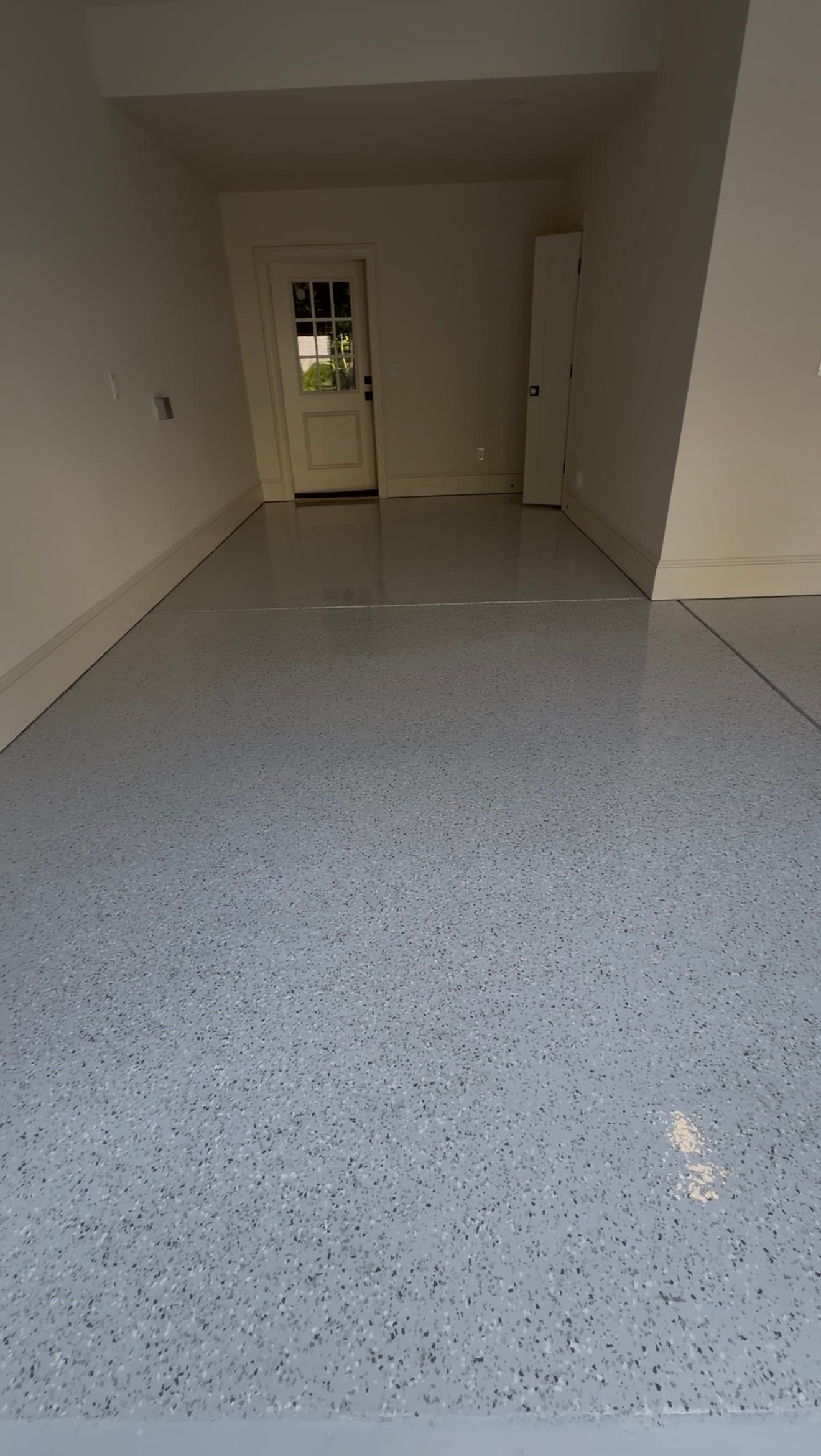 Gallery photos for Garage Floor Goes From Dull Concrete to Showroom-Worthy Epoxy Flakes: Image #2